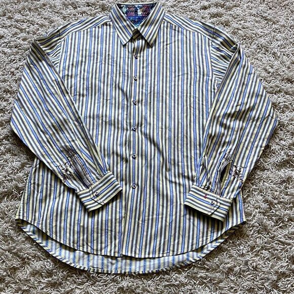 Robert Graham Men's Button Down XL - Picture 1 of 16